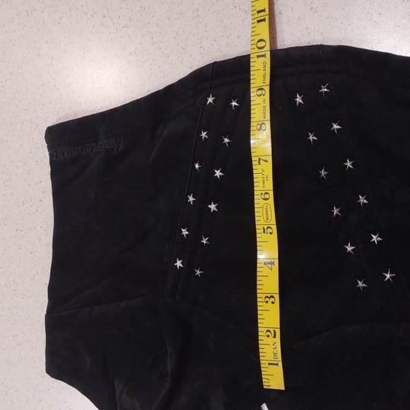 Women's Harley-Davidson Washable Suede V-neck Cropped Tank Top/Vest Size XL - Picture 14 of 14